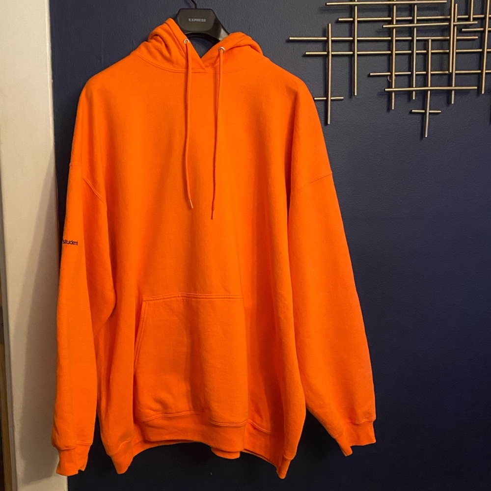 Port and Company Orange Hoodie